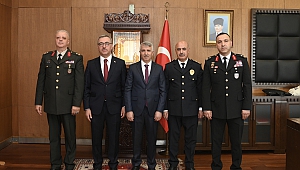 Şehir Protokolünden Güngör’e veda Ziyareti