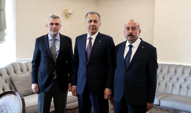 Başkan Görgel, Bakan Yerlikaya ile Bir Araya Geldi