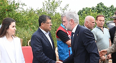 Başkan Görgel'den Şehit Ailesine Başsağlığı Ziyareti