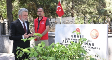 15 Temmuz Demokrasi ve Milli Birlik Günü’nde Şehitler Kabirleri Başında Anıldı
