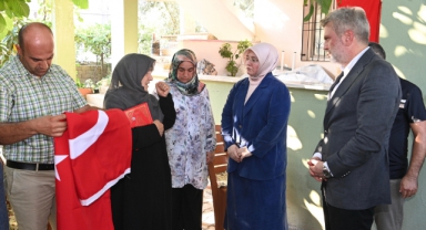 Başkan Görgel, 15 Temmuz Şehidi Ergüven’in Ailesini Ziyaret Etti