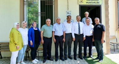 Başkan Toptaş, Muhtarlarla Buluşup, Esnafları Ziyaret Ederek Güne Başladı