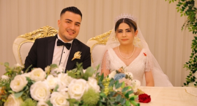 Depremin Yıkamadığı Aşıkların Mutlu Günü... Dünya Evine Girdiler