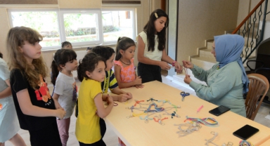 Minikler KAÇSAM’da El Sanatlarını Hayalleriyle Şekillendiriyor