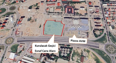 Rezerv Alandaki Esnaflar İçin Yeni Geçici Çarşıda Başvurular Başladı!