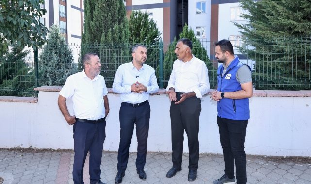 Başkan Toptaş, Haydarbey ve Ertuğrul Gazi’deki Çalışmaları Yerinde İnceledi