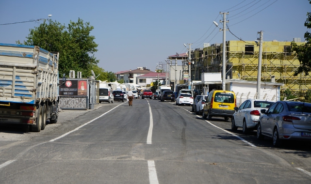Pazarcık’ta Yollar Büyükşehir İle Yenileniyor
