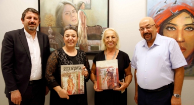 Aysel Kul ve Senem Çınarbaş Sergi Açtı