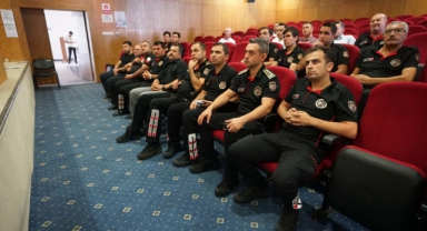 Kahramanmaraş'ta İtfaiye Erlerine İş Sağlığı ve Güvenliği Eğitimi