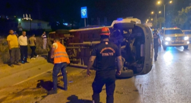 Kahramanmaraş’ta Servis Aracı Kaza Yaptı: 9 Yaralı