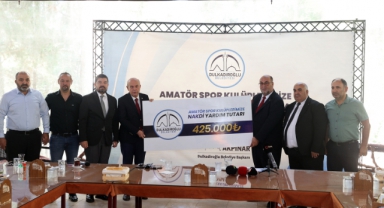 Dulkadiroğlu Belediyesi’nden Amatör Spor Kulüplerine Maddi Destek