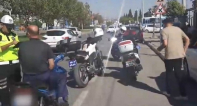 Kahramanmaraş Polisinden Motosiklet Denetimi