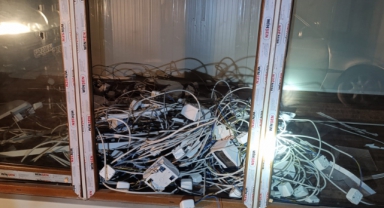 Konteynerlerin Elektrik Tesisatını Çalan Hırsız Yakalandı