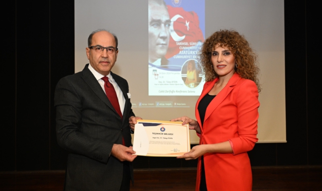 KSÜ’de “Tarihsel Süreçte Cumhuriyet ve Atatürk'ün Cumhuriyet İdeali” Konulu Konferans