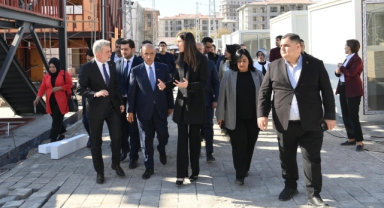 Başkan Görgel, Genel Başkan Yardımcısı Karaaslan ile Bir Dizi İncelemelerde Bulundu