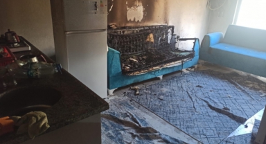 Kahramanmaraş'ta İkamet Yangını