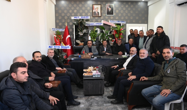 Başkan Görgel’den Dulkadiroğlu Muhtarlar Derneğine Ziyaret