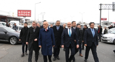 Görgel ve Kirişci, Galericiler Sitesi’nde Esnafla Buluştu