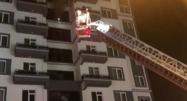 Kahramanmaraş’ta Dairede Çıkan Yangın Korkuttu