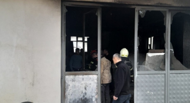 Kahramanmaraş'ta İş Yeri Yangını