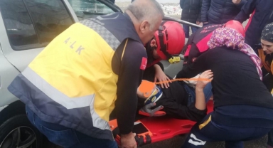 Kahramanmaraş'ta Trafik Kazası: 2 Yaralı