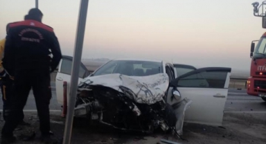 Kahramanmaraş'ta Trafik Kazası: 2 Yaralı