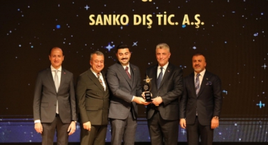 SANKO Dış Ticaret’e “İhracatın Yıldızı” Ödülü