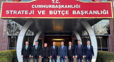 Kahramanmaraş Heyeti, Cumhurbaşkanlığı Strateji ve Bütçe Başkanı Şenel ile Bir Araya Geldi