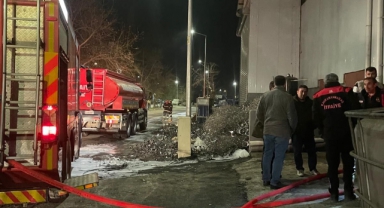Kahramanmaraş'ta İş Yeri Yangını