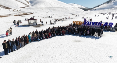 Kahramanmaraş'ta Şehit Yakınları Kayak Merkezinde