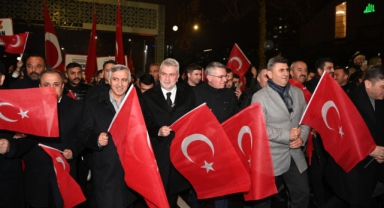 Bayraklar Dalgalandı, Kahramanmaraş Coşkuyla Yürüdü!