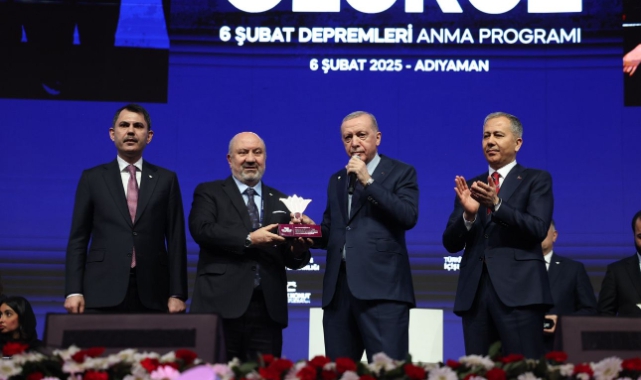 Cumhurbaşkanı Erdoğan’dan Hemşehrimiz Akben’e Teşekkür