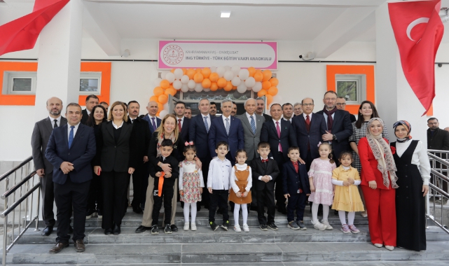 Eşit Gelecek İçin Kahramanmaraş’ta ING Türkiye-TEV Anaokulu Açıldı
