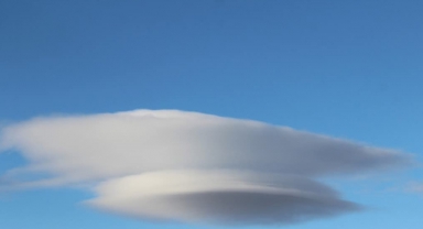 Kahramanmaraş Semalarında UFO Görünümlü Bulut