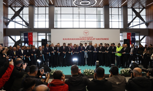 Kahramanmaraş'ta 400 Yataklı Acil Durum Hastanesi Açıldı