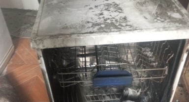 Kahramanmaraş'ta İkamet Yangını