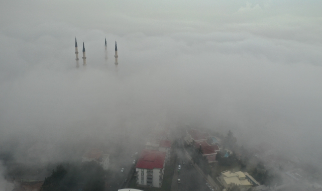 Kahramanmaraş’ta Yoğun Sis Etkili Oldu