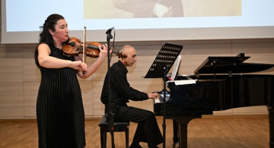 KSÜ’de Sanat Dolu Akşam: Keman ve Piyanonun Büyüleyici Uyumu