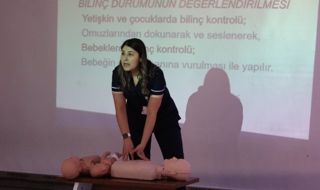 SANKO Üniversitesi Hastanesi Tarafından Gaziantep OSB Koleji Öğrencilerine İlk Yardımın Önemi Anlatıldı