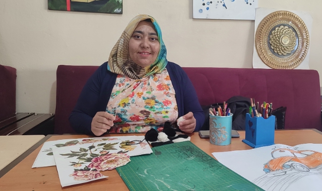 Şizofreni Hastalığını Sanatla Yenmeye Çalışıyor