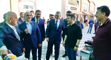 Başkan Görgel, Derepazarı Çarşısı’nda Esnaf ve Vatandaşlarla Bir Araya Geldi