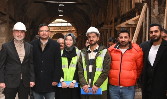 Başkan Görgel, “Tarihi Kapalı Çarşı’da Hedef Yıl Sonu”