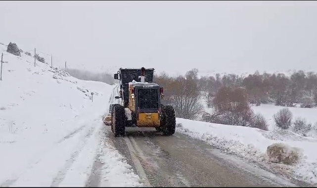 Büyükşehir’den Kar Yağışına Anında Müdahale