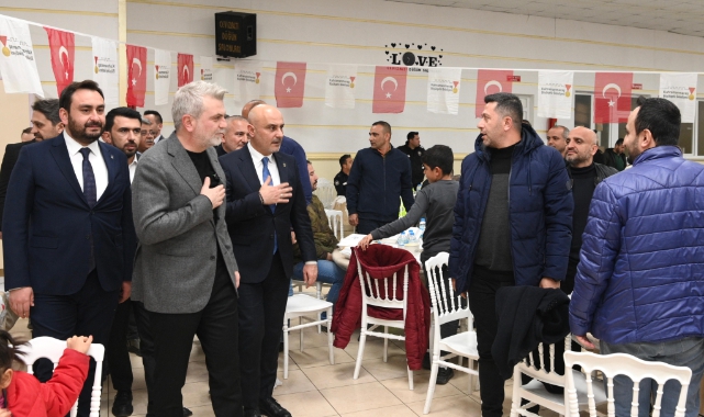 Büyükşehir’in İftar Sofrası Pazarcık’ta Kuruldu