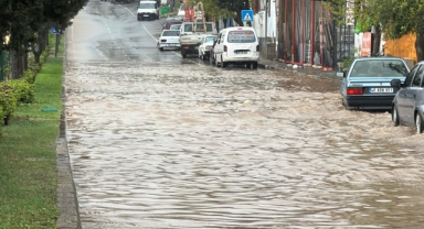 Kahramanmaraş’ta Sağanak Yağış Etkili Oldu