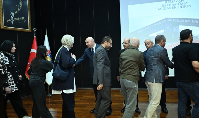 KSÜ Ailesi, Geleneksel Bayramlaşma Töreninde Bir Araya Geldi