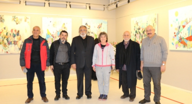 Ressam Belgin Akın Sanko Sanat Galerisi’nde Sergi Açtı