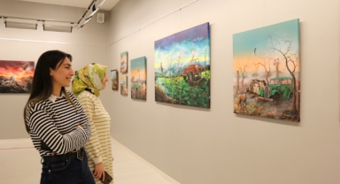 SANKO Sanat Galerisi’nde “Sessiz Tanıklar” Temalı Resim Sergisi