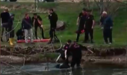 Elbistan'da Ceyhan Nehri'nde Erkek Cesedi Bulundu