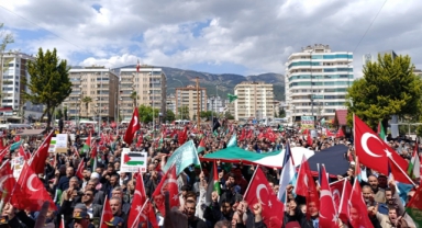 Kahramanmaraş'ta Filistin'e Destek Yürüyüşü